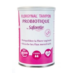 Saforelle Florgynal Probiotique Normal 9 Tampons