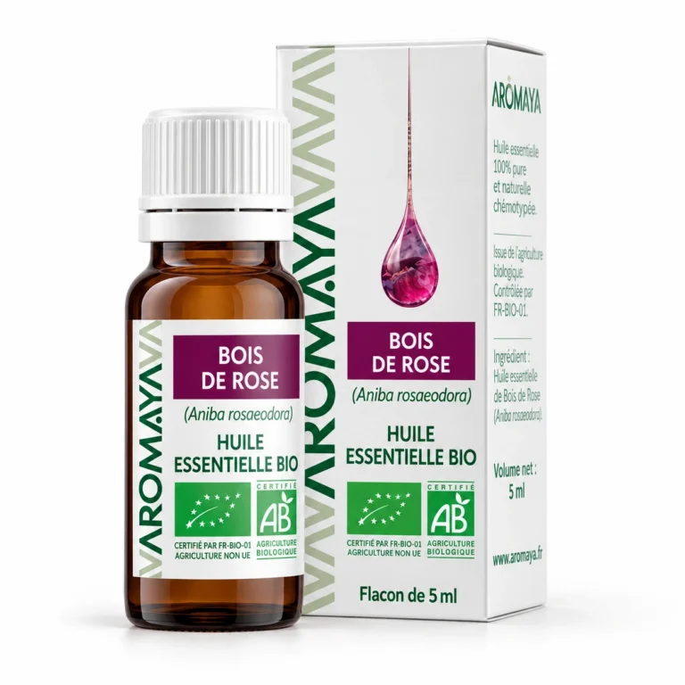 aromaya huile essentielle bio-bois de rose
