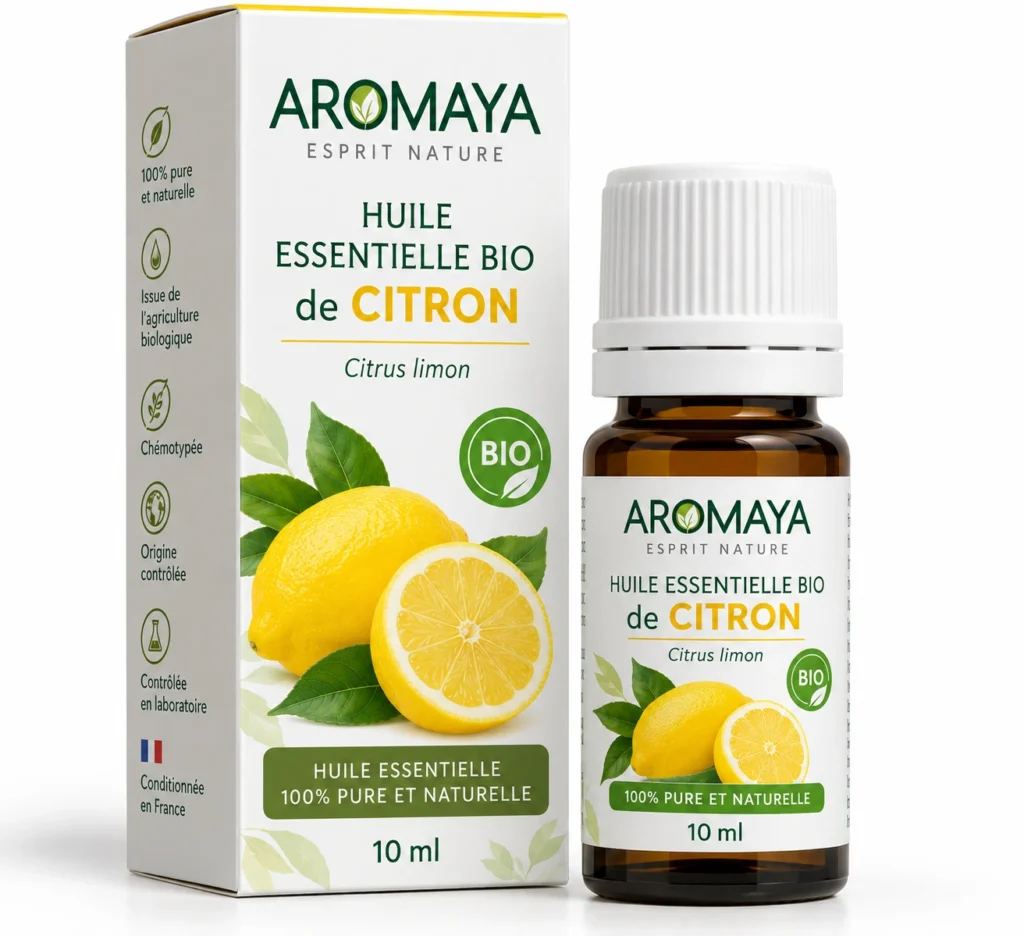 aromaya huile essentielle bio-citron