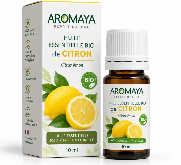 aromaya huile essentielle bio-citron