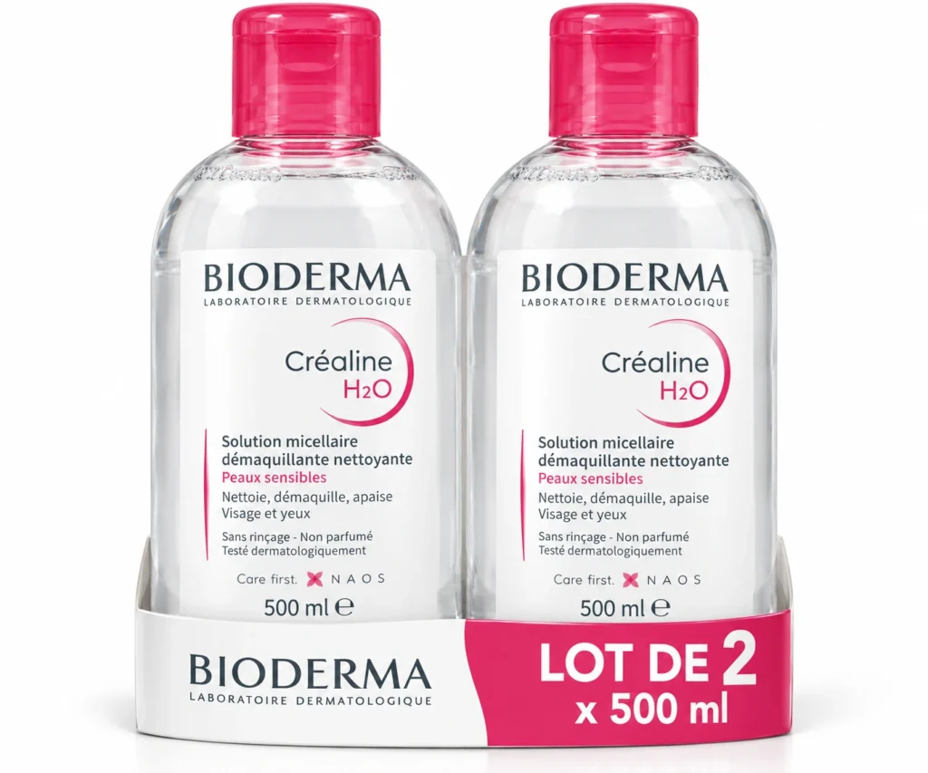 bioderma-crealine h2o solution micellaire duo
